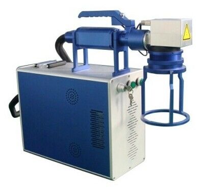 Laser Wave Length 1064nm Fiber Laser Marking Machine supports AI graphic format maximal marking speed 7000mm per second precision engraving