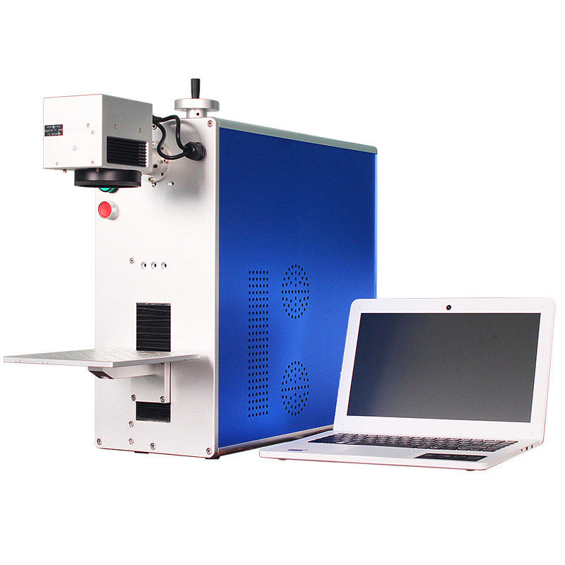 1064nm Fiber Laser Marking System Featuring DST Graphic Format Support Suitable for Metal Plastic and Electronic Component Engraving