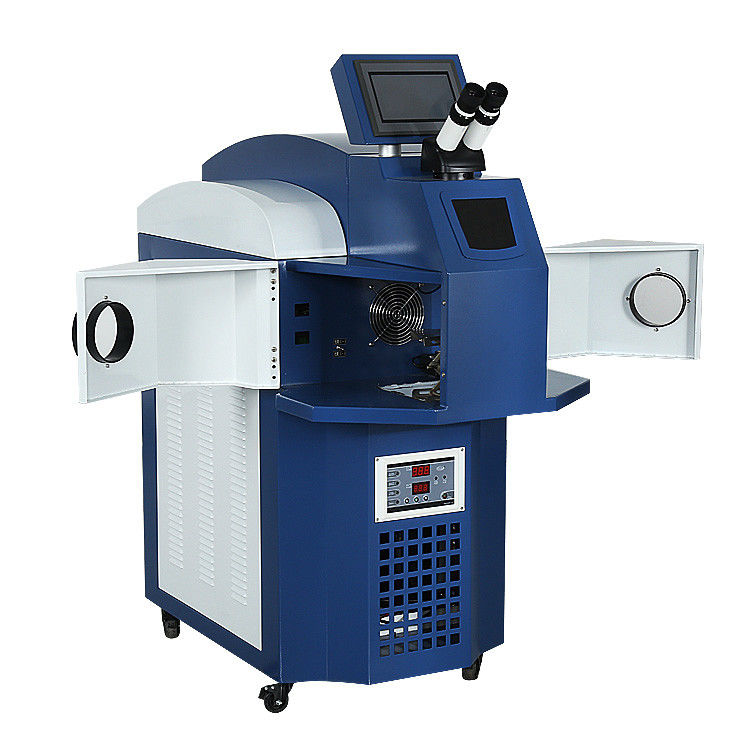 0.2mm تا 2.2mm جواهرات نقطه جوش 3.5KW خودکار طلا نقره لیزر جوش ماشین
