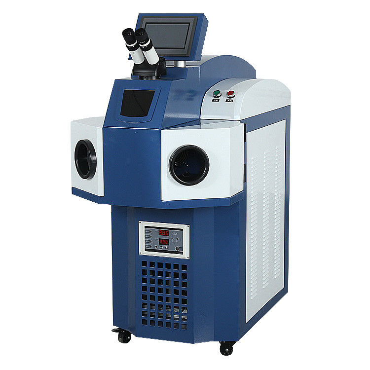 0.2mm تا 2.2mm جواهرات نقطه جوش 3.5KW خودکار طلا نقره لیزر جوش ماشین