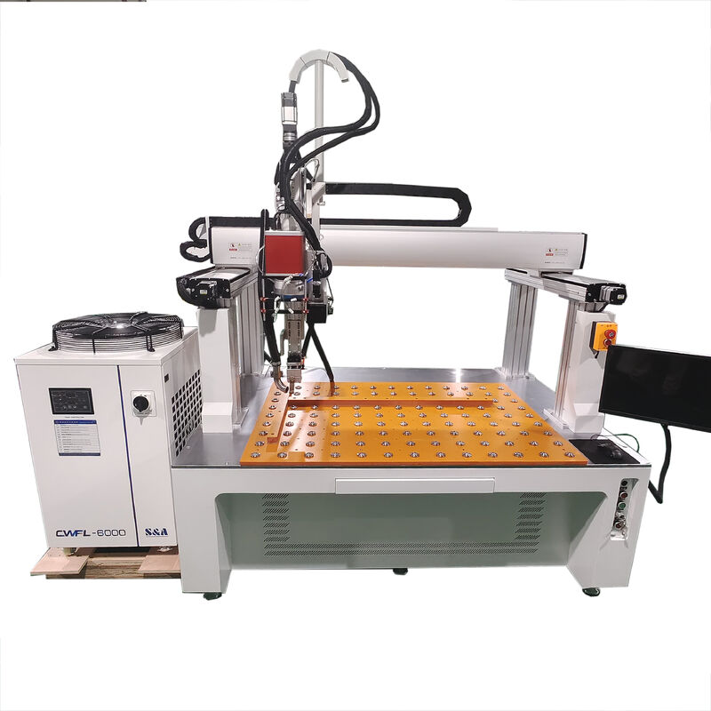 High speed galvanometer scanning | Gantry type-unlimited welding area | Micron-level repeat positioning | Intelligent anti-collision and area avoidance