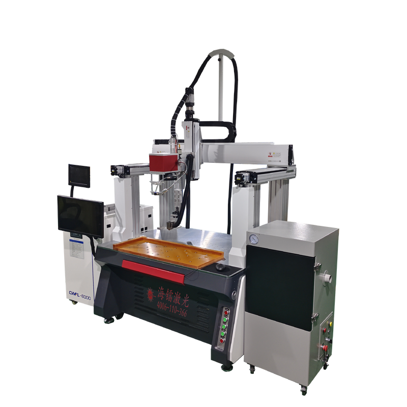 Versatile Gantry Laser Welding Machine with 0.1-10mm Adjustable Spot | multi-purpose gantry laser welder | flexible gantry laser welding machine | Hailei laser