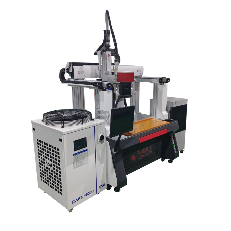 Versatile Gantry Laser Welding Machine with 0.1-10mm Adjustable Spot | multi-purpose gantry laser welder | flexible gantry laser welding machine | Hailei laser