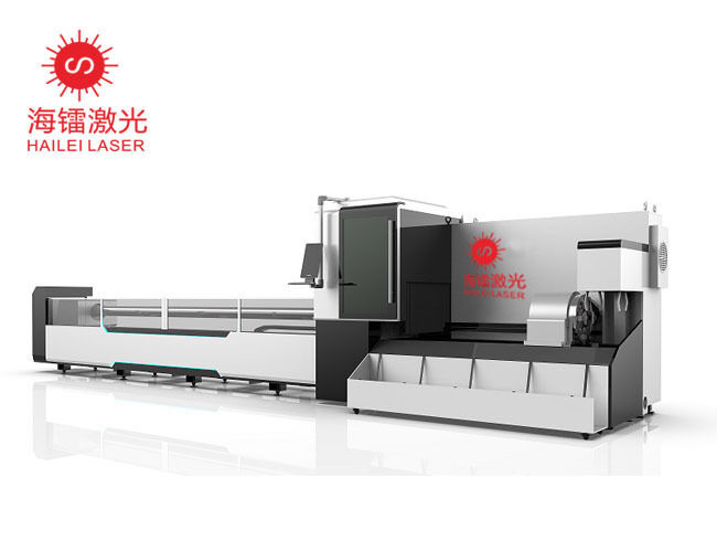 Fully Automatic CNC Laser Tube Cutting Machine with Heavy Duty Structure and High-Load Pneumatic Chuck