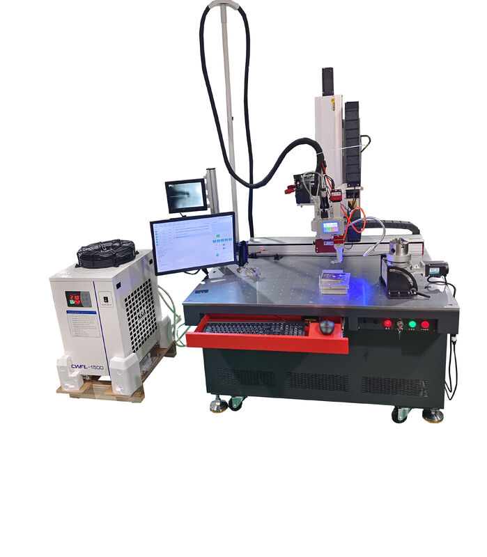 1500W Seamless and Grinding-Free Fiber Continuous Laser Welder Customized for Irregular Workpieces