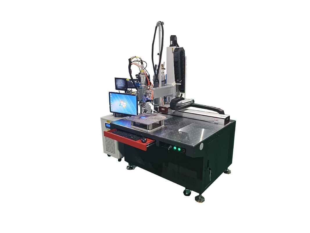 3-AXIS QCW LASER WELDING MACHINE, USED FOR LIQUID-COOLED COLD PLATE WELDING, CONTINUOUS LASER OUTPUT, RELIABLE QUALITY, ONE-YEAR MAINTENANCE SERVICE.