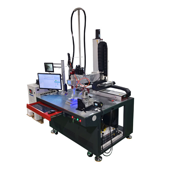 5-AXIS QCW LASER WELDING MACHINE, USED FOR LIQUID-COOLED COLD PLATE WELDING, CONTINUOUS LASER OUTPUT, RELIABLE QUALITY, ONE-YEAR MAINTENANCE SERVICE.
